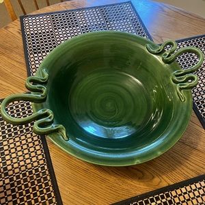 Global Views large decorative serving bowl. Made in Italy. Valued at $300